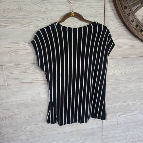 Michael Kors Striped Shirt Womens SZ S Designer - Picture 3 of 4